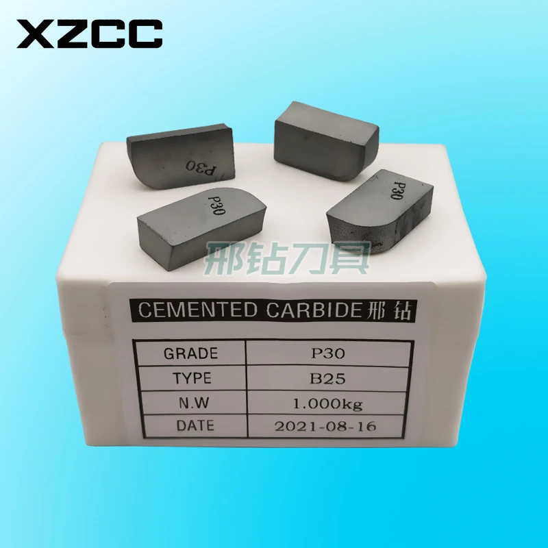 china suppliers tungsten carbide tipped Hard alloy indexable blade BK8 H10 K20 A16 A20 A25 carbide tips brazed tool bits inserts
