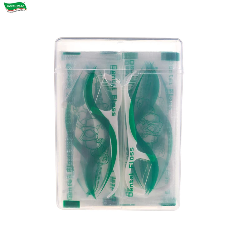 ISO CE Approved Flosspick with Thread UHMWPE Dental Floss Pick Toothpick Cleaning Teeth