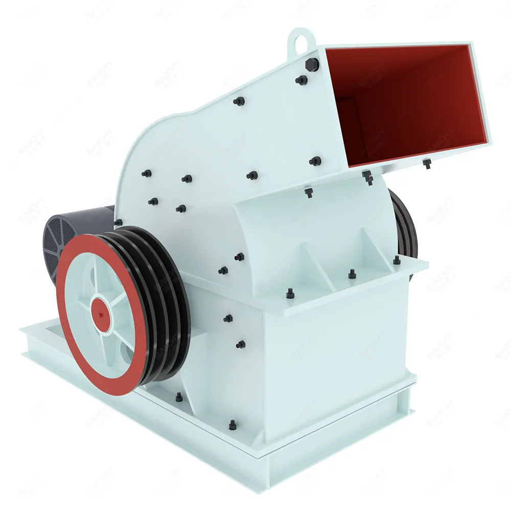 Portable Small Rock Stone Crushing Machine, Granite Basalt Sand Hammer Mill Crusher, Mobile Hammer Crusher Diesel or Electric