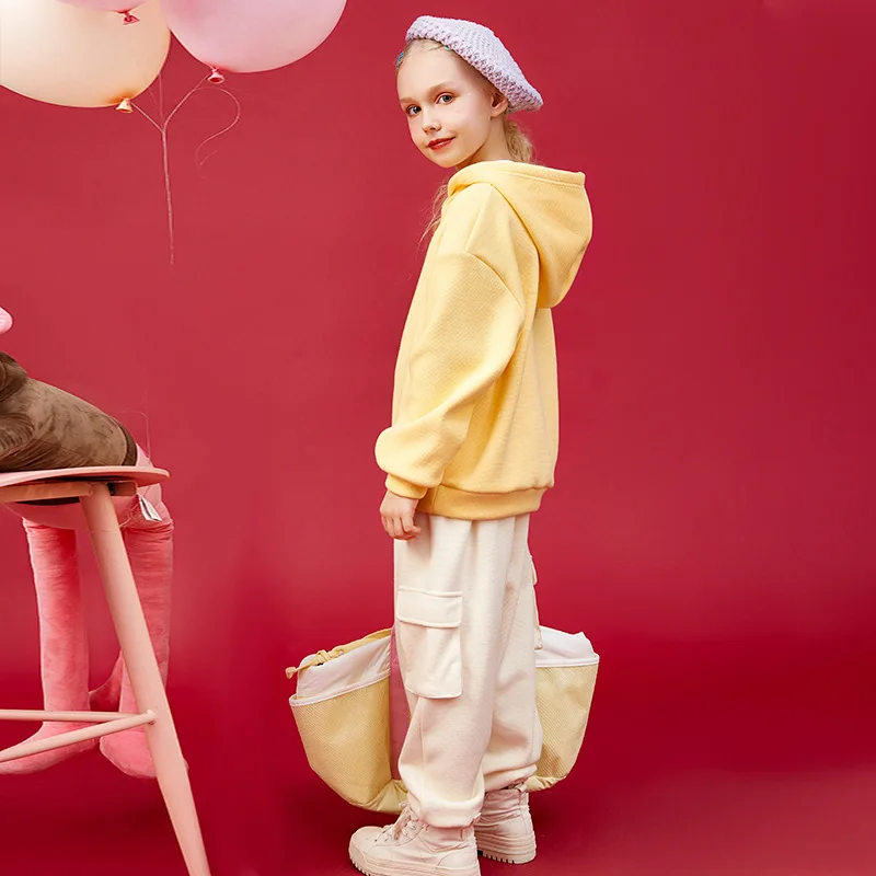 New color logo Clothing Boy Plush Slippers Long Sleeve Workout Set Little Coats Boutique Girl 2022 Kids Winter Clothes