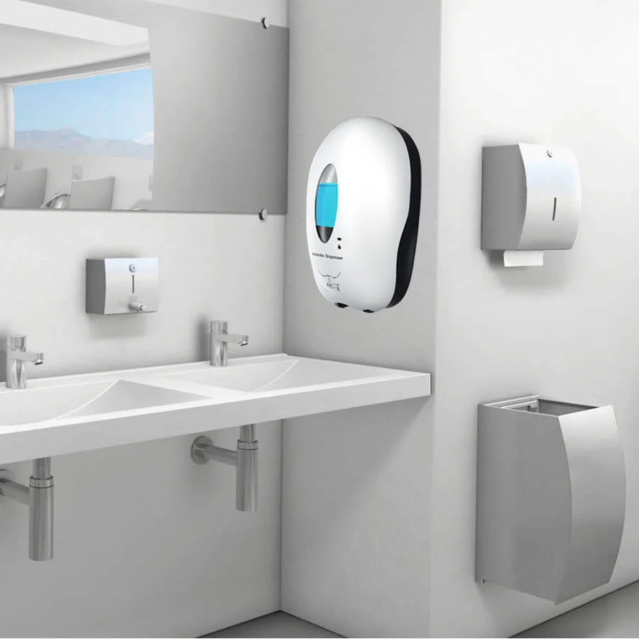 Spray Gel Foam Option Touchless Hand Sanitizer Dispenser with Sensor