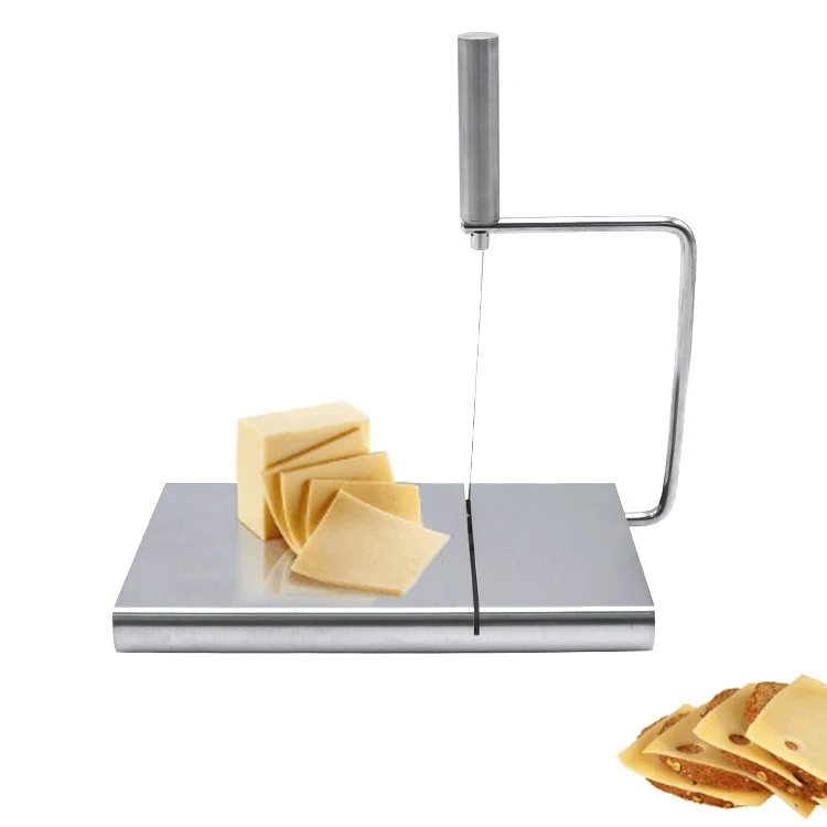 
Hot sale wholesale cheap price stainless steel manual cheese wire block slicer cheese cutter 