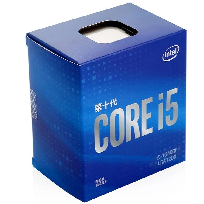 100% новый и оригинальный сердечник i5-10400F настольный процессор 6 ядер до 4 3 ГГц LGA1200