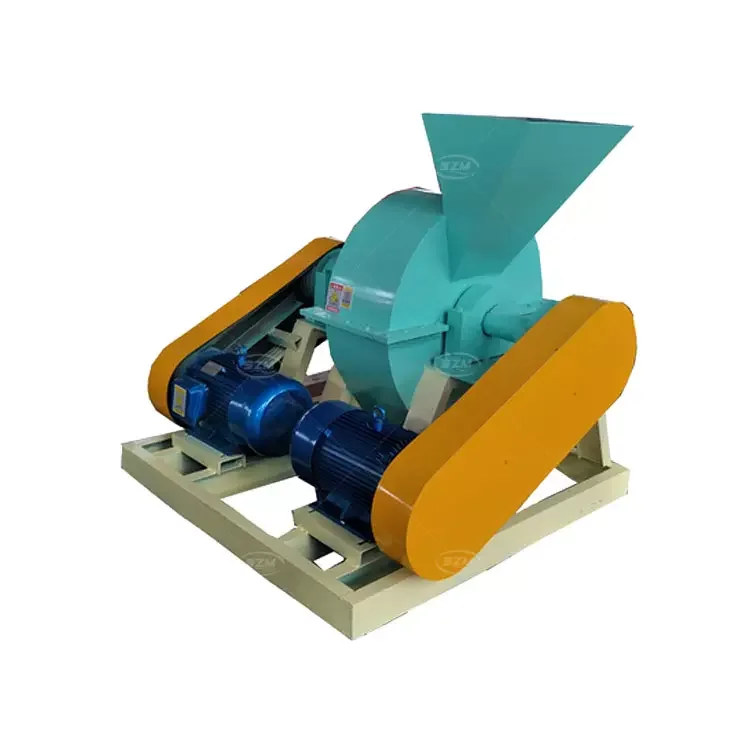 Cage Crusher For Fertilizer Production Line Corn Straw Bale High Moisture Fertilizer Crusher Machine
