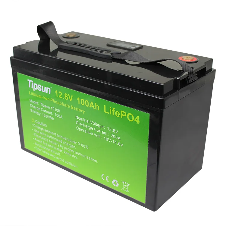 Tipsun OEM 12.8V 12V 24V 48V 200Ah 300Ah 400Ah 100Ah 50Ah 20Ah Lifepo4 Baterias Solar Lithium Ion Battery Pack