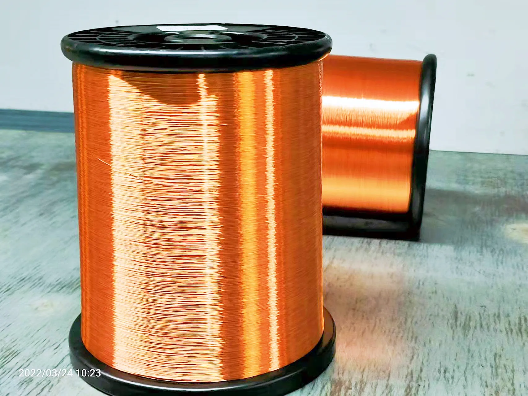 22 AWG 0.64mm 155 solderable polyurethane enameled CCA Copper Clad Aluminum Winding Wire heavy film