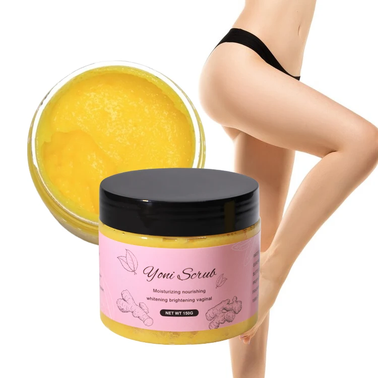 Hot selling yoni private label body scrub ice cream with low price