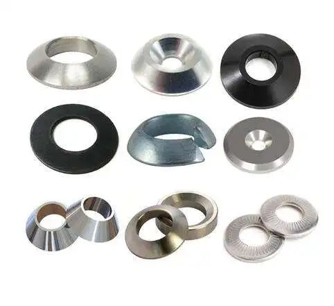 High Strength round Flat Washers EPDM Gasket Rubber Waterproof Plain Washer with Zinc Finish Factory Direct Sale Split Style