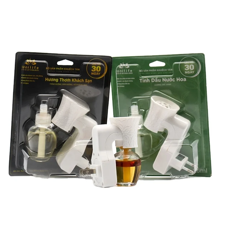 Hot Selling Customized Home Fragrance plugin air freshener diffuser oem custom plug in The British plug