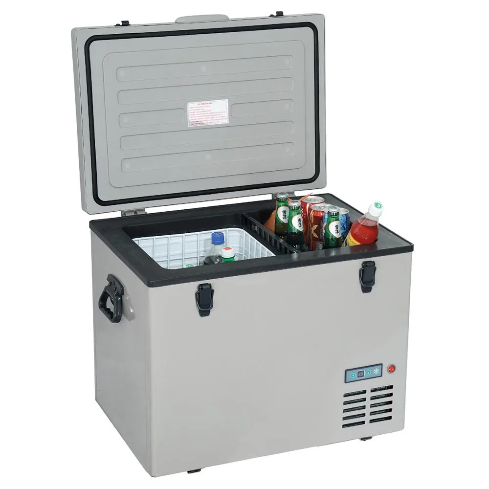 55L 12v24v DC холодильник морозильник портативный автомобильный холодильник