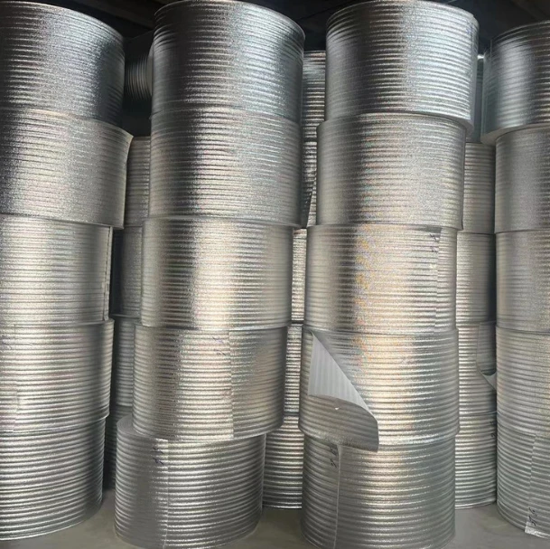 EPE pearl cotton foam board/Aluminum foil thermal insulation anti-static clad aluminum film