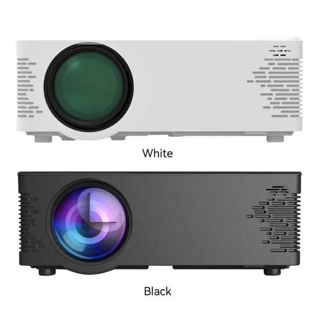 New Amazon Best-selling Video Projector Mini Portable Home Theater Projector Phone Mirroring High Brightness 4000 Lumens