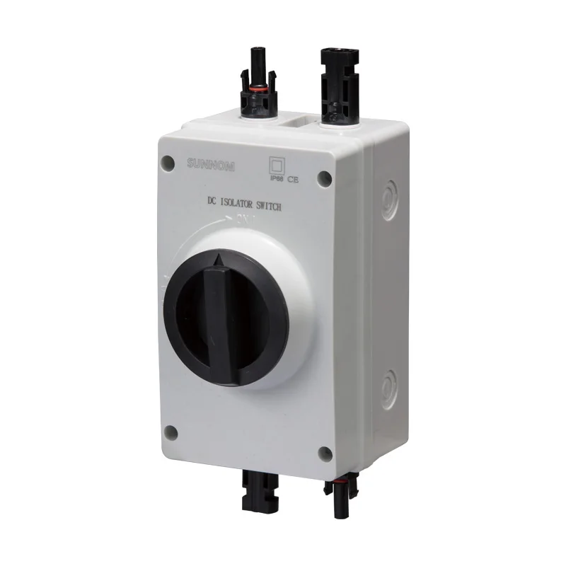 OEM IP66 CE IEC наружный pv отключитель 4p 100A 1500v солнечный dc водонепроницаемый Солнечный изолятор переключатель с солнечным