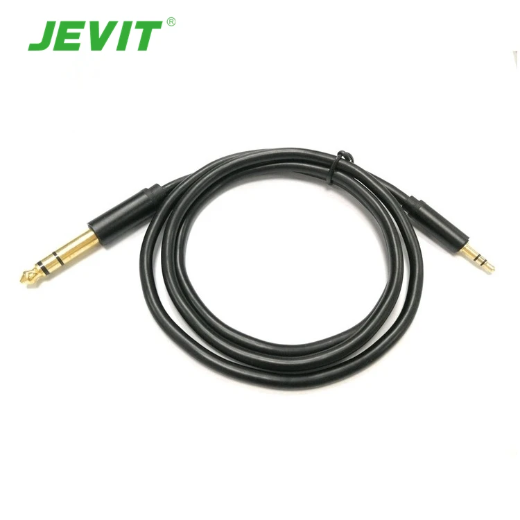 6.35 6.5 mm to 3.5 mm Male Jack audio aux Cable for Guitar Mixer Amplifier CD Player Speaker