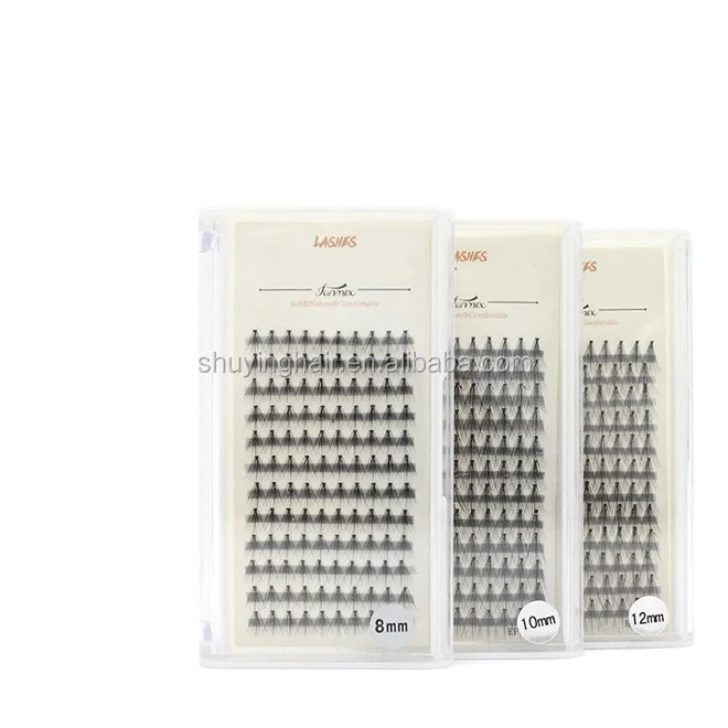 0.03 3D Individual flare eyelashes extension ussian eyelashes with custom logo