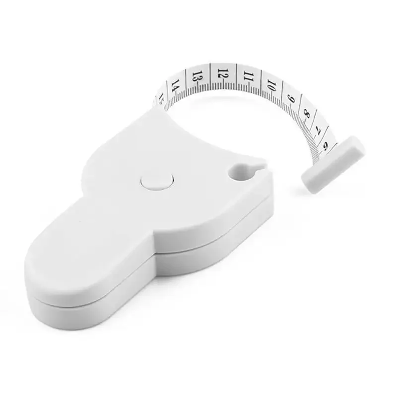 custom logo Sewing Ruler Tapeline Portable Retractable 1.5 M Promotional Body Tape Measures