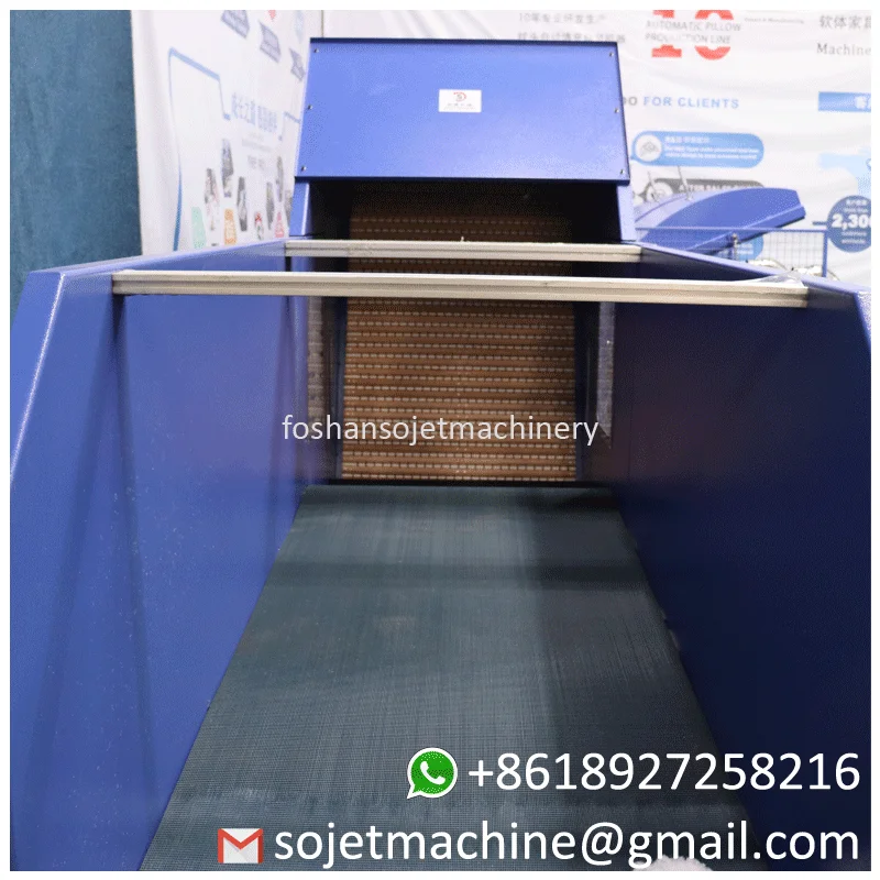 Foshan Upholstery expert for Automatic Pillow Filling Machine high production line for all fiber types