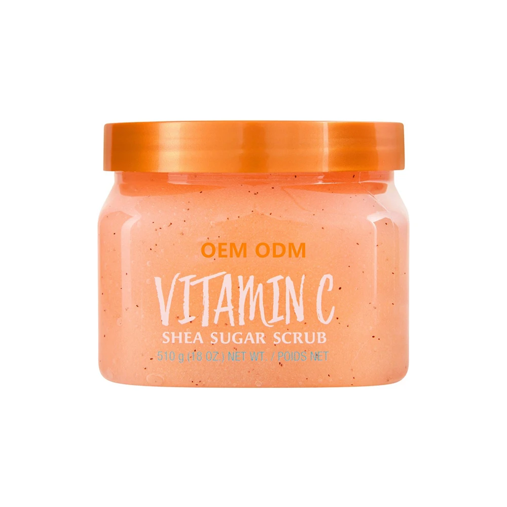 
China Manufacturer Nourishing Whitening Pore Shrinking Tree Hut Shea Sugar Body Scrub 