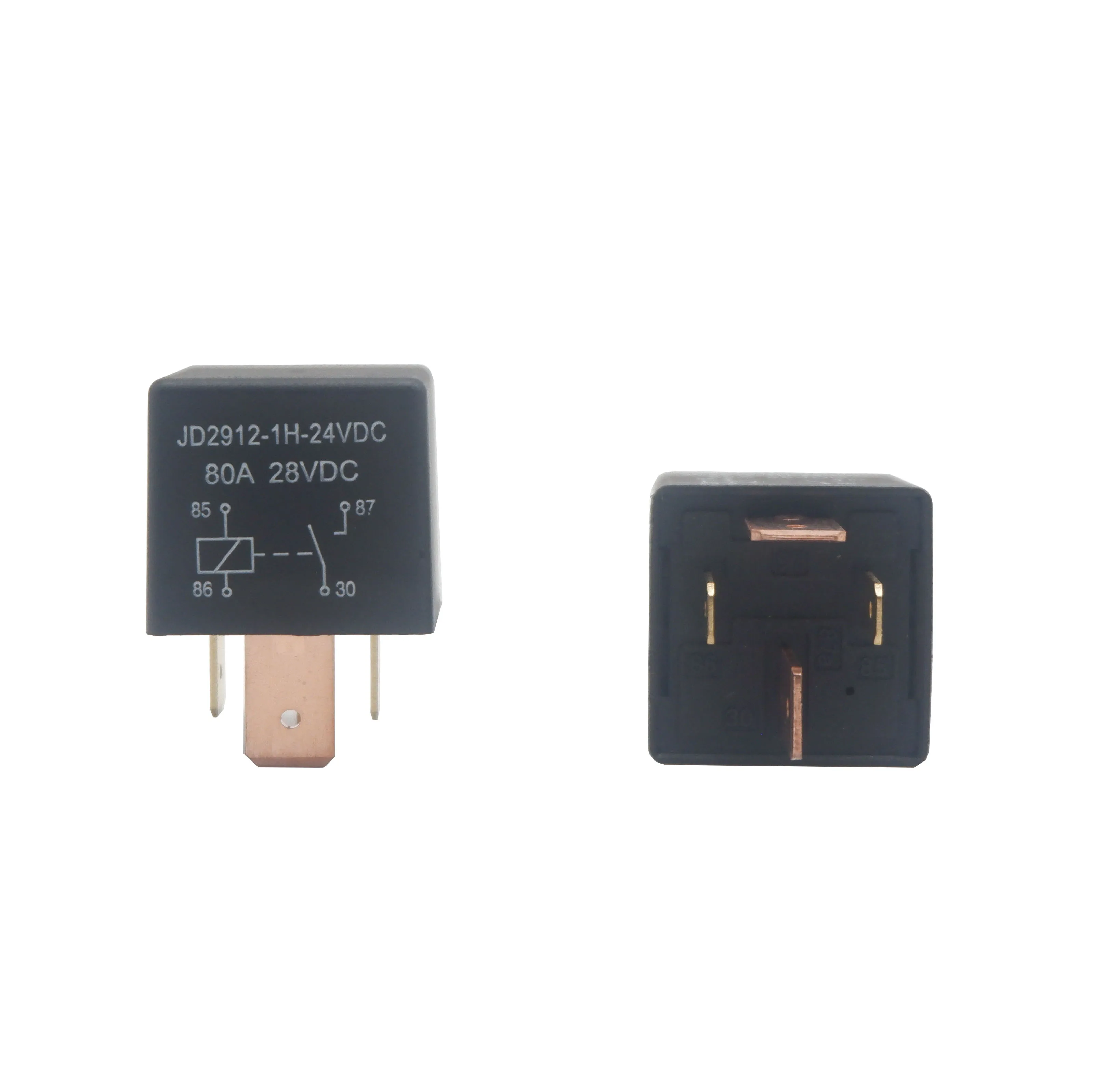 SPST Normally Open Heavy Duty Relay 24V 80A Relay High Power Relay for Car