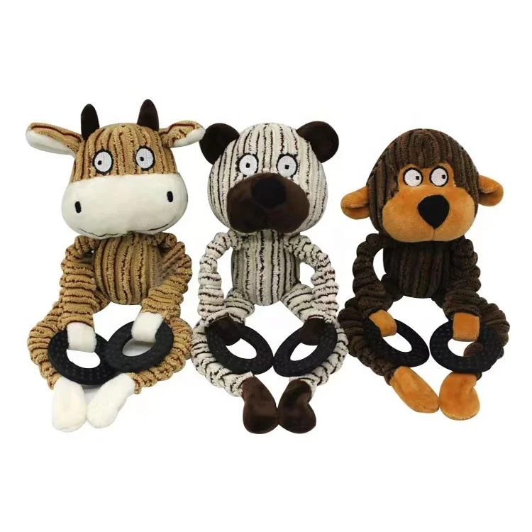 U-PETS производитель обезьяна игрушки доносчика собаки с резиновым кольцом горяч-продавая для домашних животных Прямая поставка от производителя