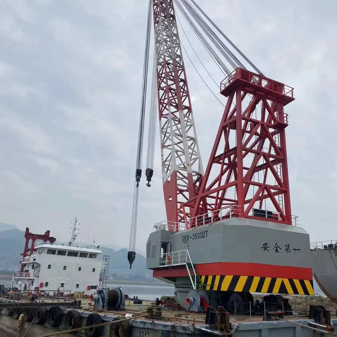 Full Revolving Floating Crane Vessel 1
