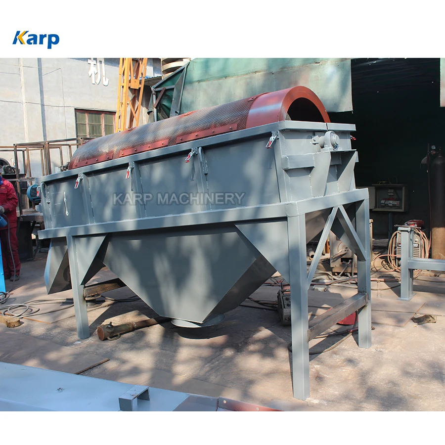 Комбинированный вращающийся барабанный