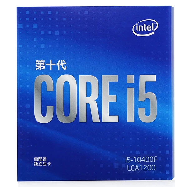 New Intel i3 10400F Core Desktop CPU i3 10Gen Series CPU 2.9GHz Level 3 Cache 12MB Slot Type LGA1200 Hot Selling