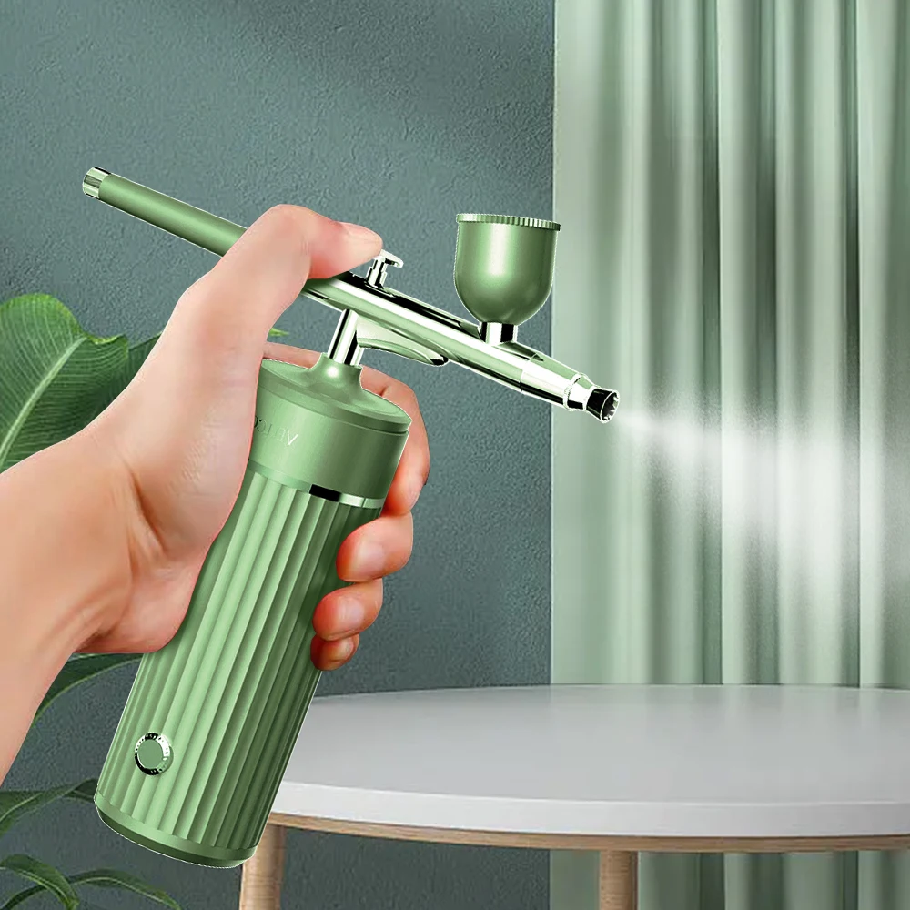 Mini Beauty Instrument Portable Airbrush Makeup Oyxgen Injection Spray Gun Skin Care Foundation Airbrush