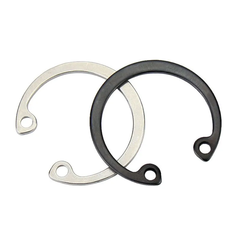 Spring Steel Black Snap Rings Circlip for Shaft DIN 472 Internal Retaining Truck Diesel Engine Clip Shaft Gasket Circlip
