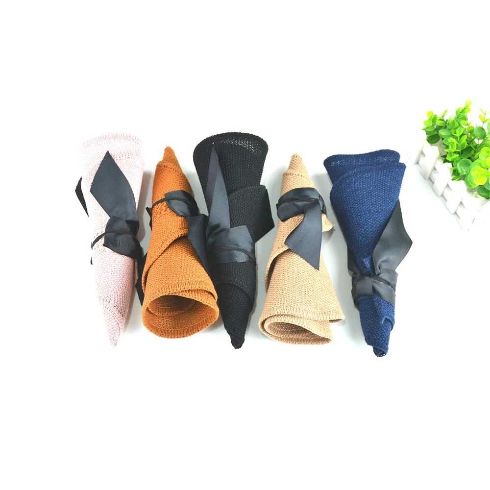 Hats & Caps Knitted Empty Top Hat Bowknot Foldable Ladies SunVisors