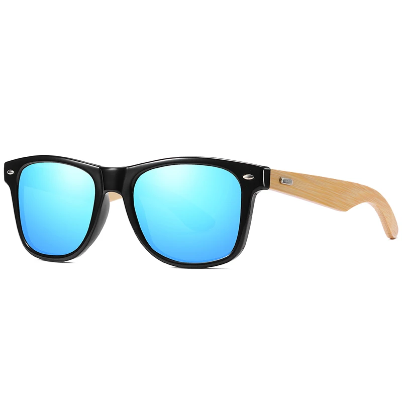 KDEAM 2020 Fashionable Custom Logo Bamboo Wood Sunglasses Sun Glasses Design Your Own Unisex Polarized Gafas De Sol UV400