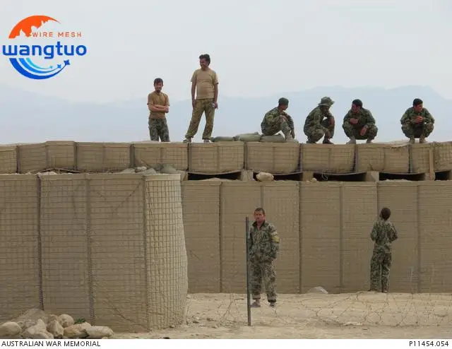 Heat Treated Galvanized Gabion Basket with Welded Mesh Barrier Fence Accessories and Hardware