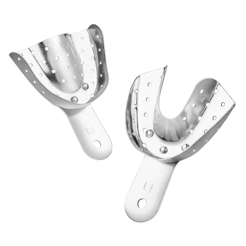 Dental impression tray High temperature orthodontic dental tools Aluminum alloy stainless steel brackets