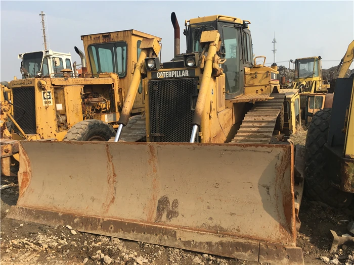 Хорошая цена б/у гусеничный бульдозер caterpillar D6R/CAT D6 D7 D8 D9 на