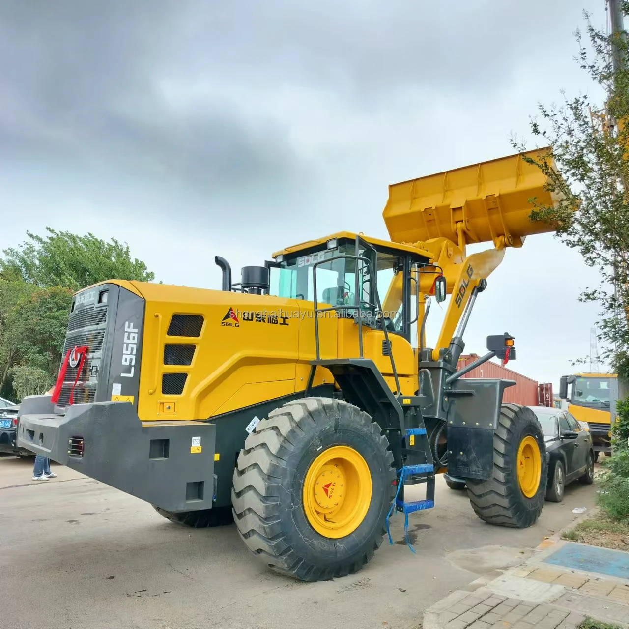 Hot second-hand SDLG 956F 956L 958F construction machinery loader 5 tons rated farm load