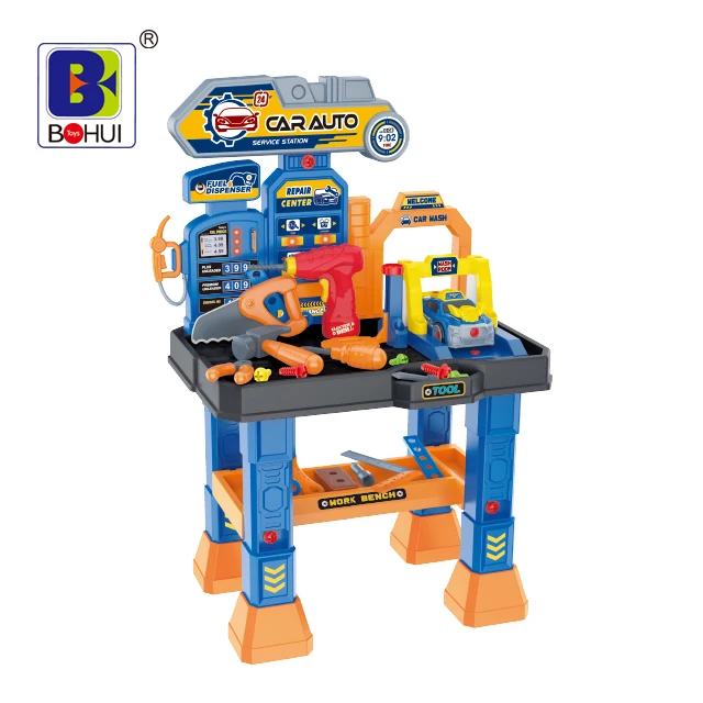 Пластиковый строительный мастерский комплект для ролевых игр детский инструмент «сделай сам» верстак игрушка детский инструмент игрушки