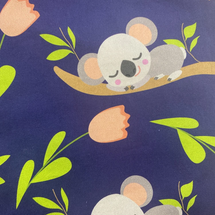free samples customized low moq digital printing printed cotton canvas