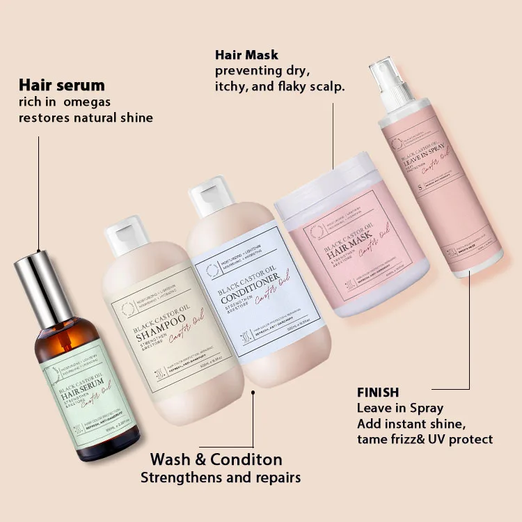 Organic castor oil formula Strengthening rosemary oil jamaican black castor oil for hair growth