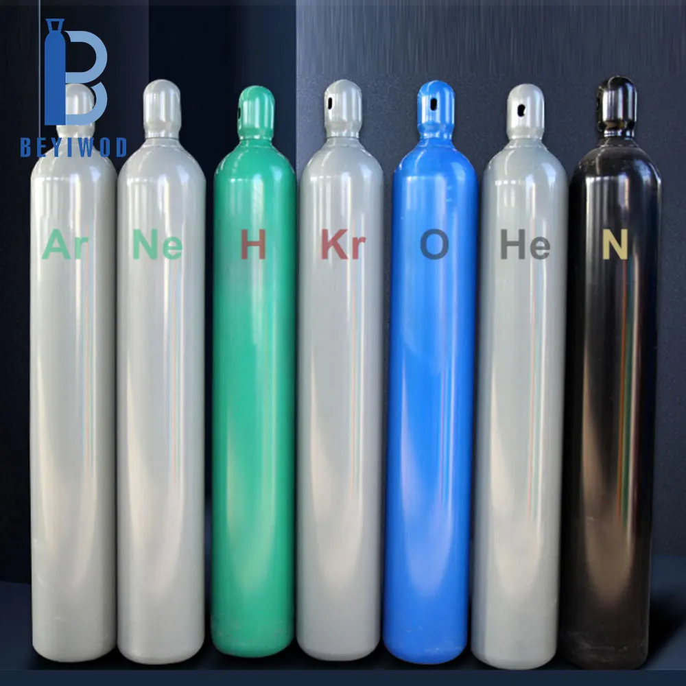 China OEM Argon gas cylinders factory wholesale seamless Steel CO2 cylinder