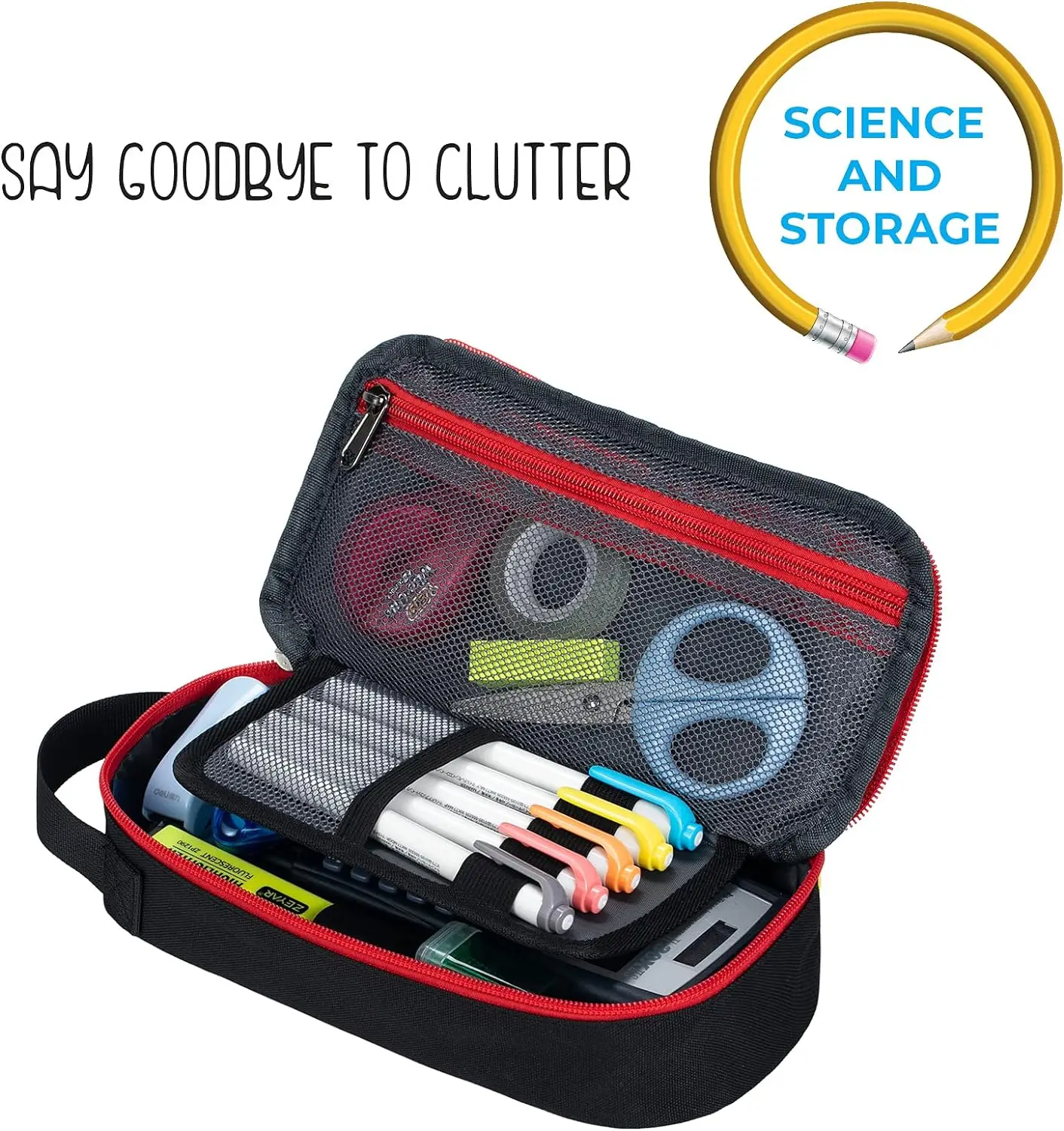 Portable Custom BTS School Large Office Organizer Cute Stationery Bag Aesthetic Pencil Case Pencil Golf  Bag
