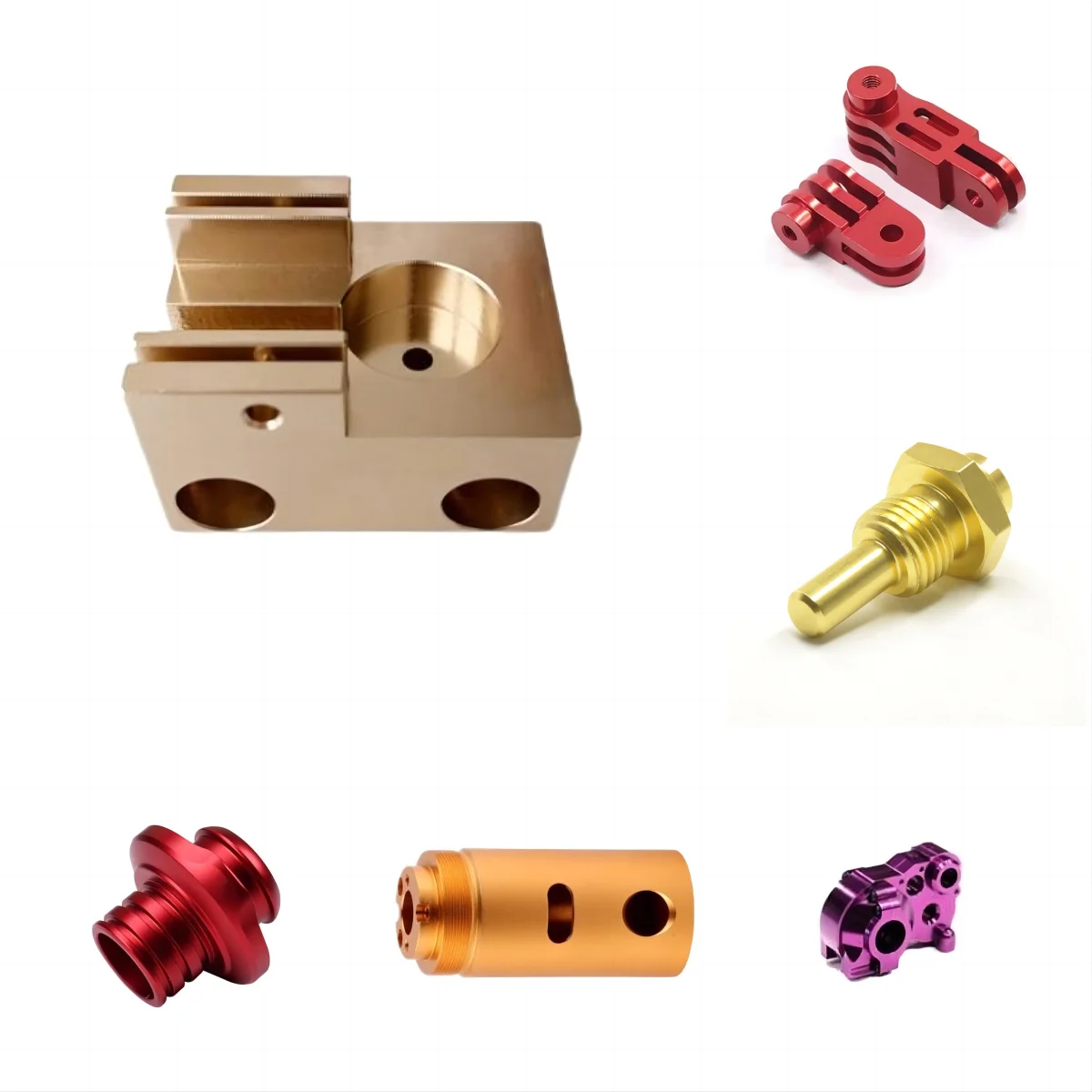 OEM Custom CNC Machining Services Stainless Steel Aluminum Brass Copper Metal Parts Milling Turning 3D Model Painted Machinery