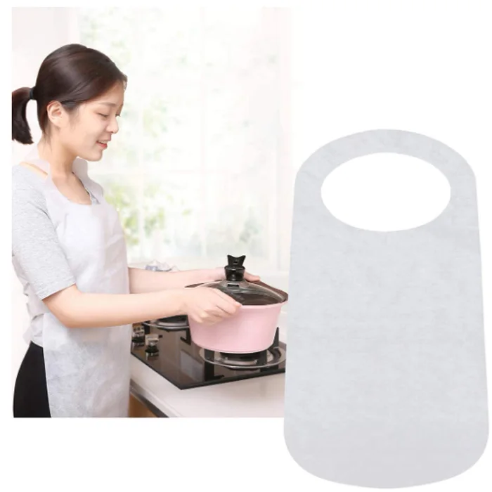 Crab lobster adult bib disposable apron restaurant nonwoven apron