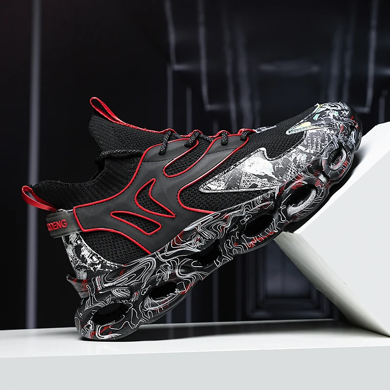 2023 New Fashion Men Sport Tennis Shoes Breathable Running Sneakers Men Casual Walking Shoes Platform Athletic Sneakers Footwear