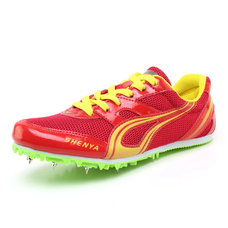OEM brand fashion running spikes track men and women training running shoes