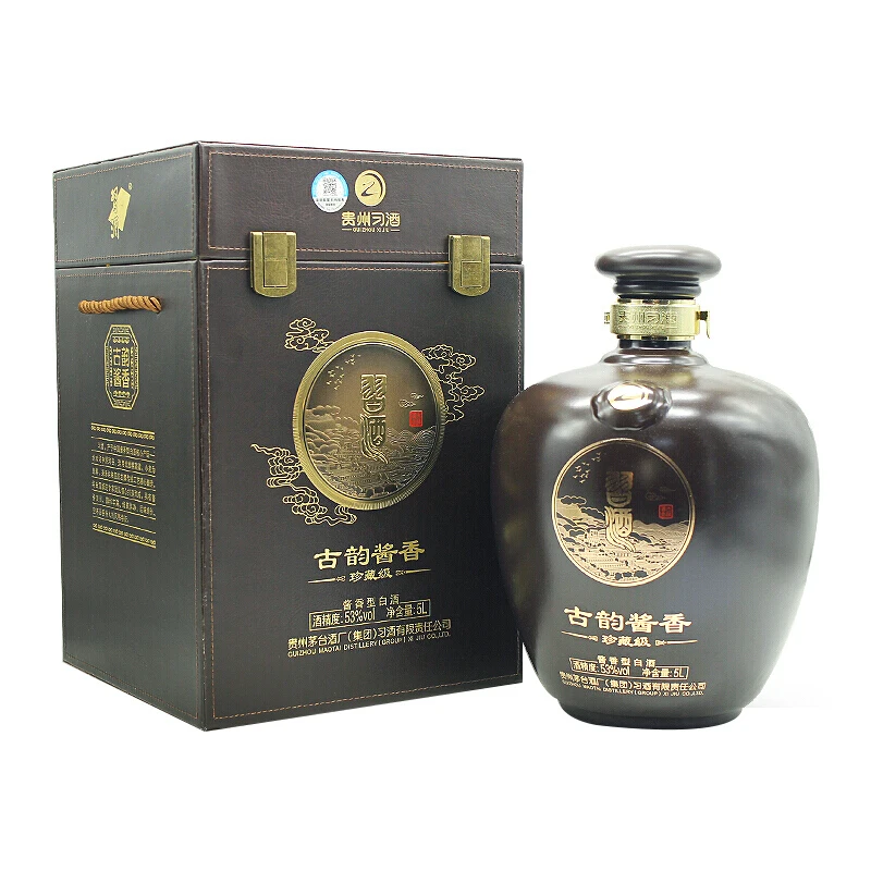 Китайский Превосходный ликер Maotai 5л Guizhou Xijiu, «Guyun Jiangxiang» 53 том