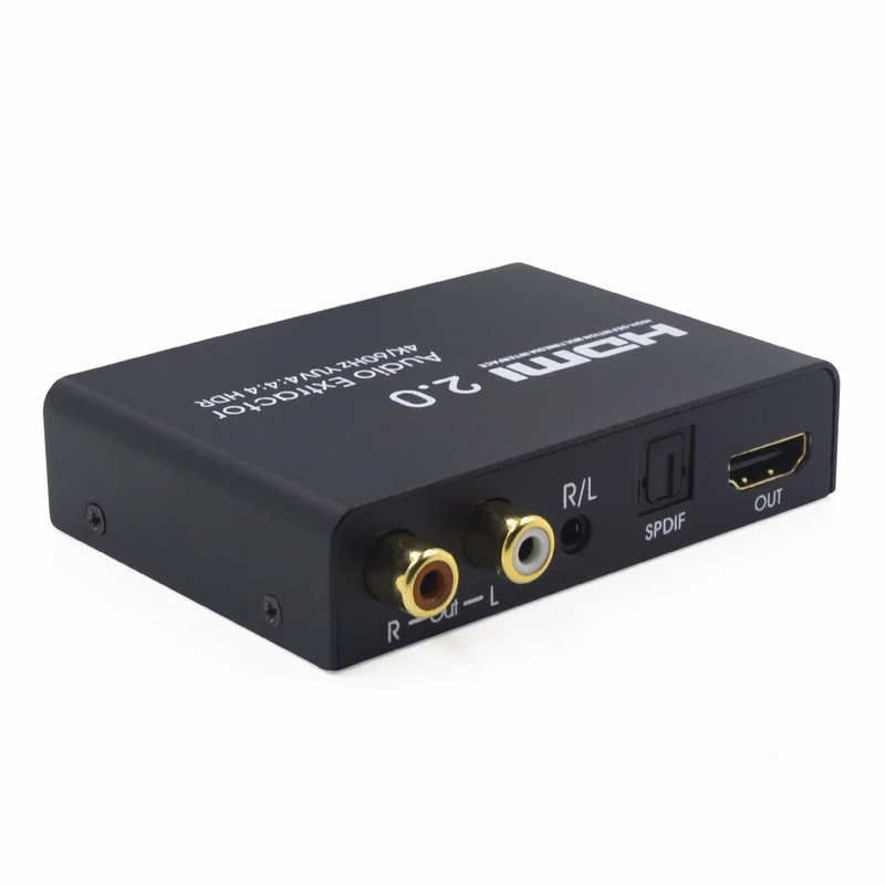 AOEYOO hdmi arc audio extractor arc audio extractor hdmi arc audio converter 4K/60Hz 3.5mm AUX RCA SPDIF out