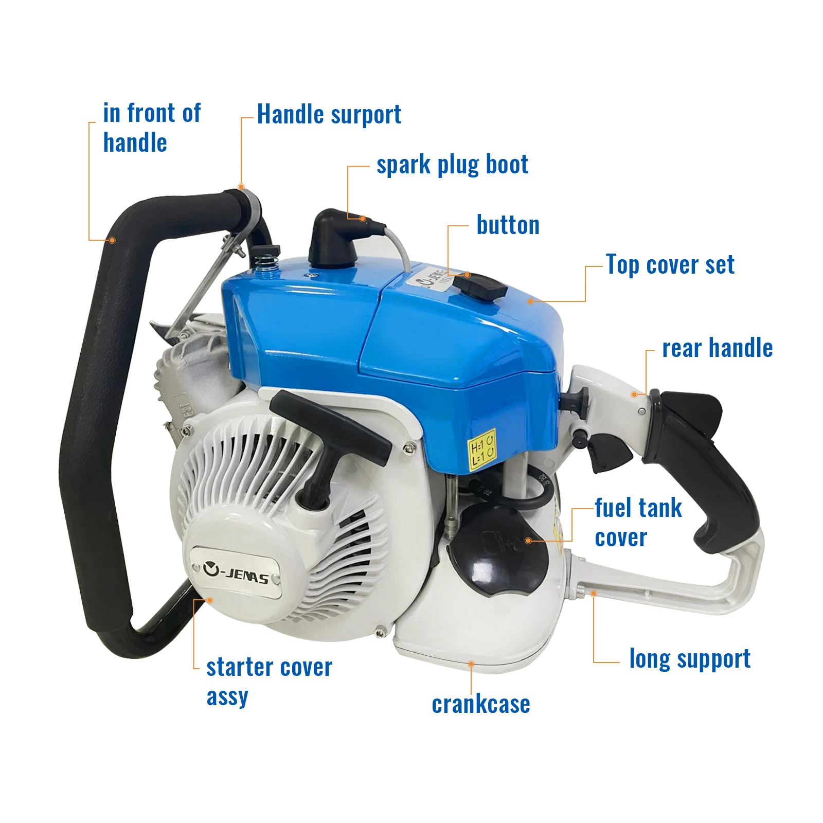 Wholesale chainsaws professional farmer machine german made 105cc chainsaw 070 concrete cutting nozzles