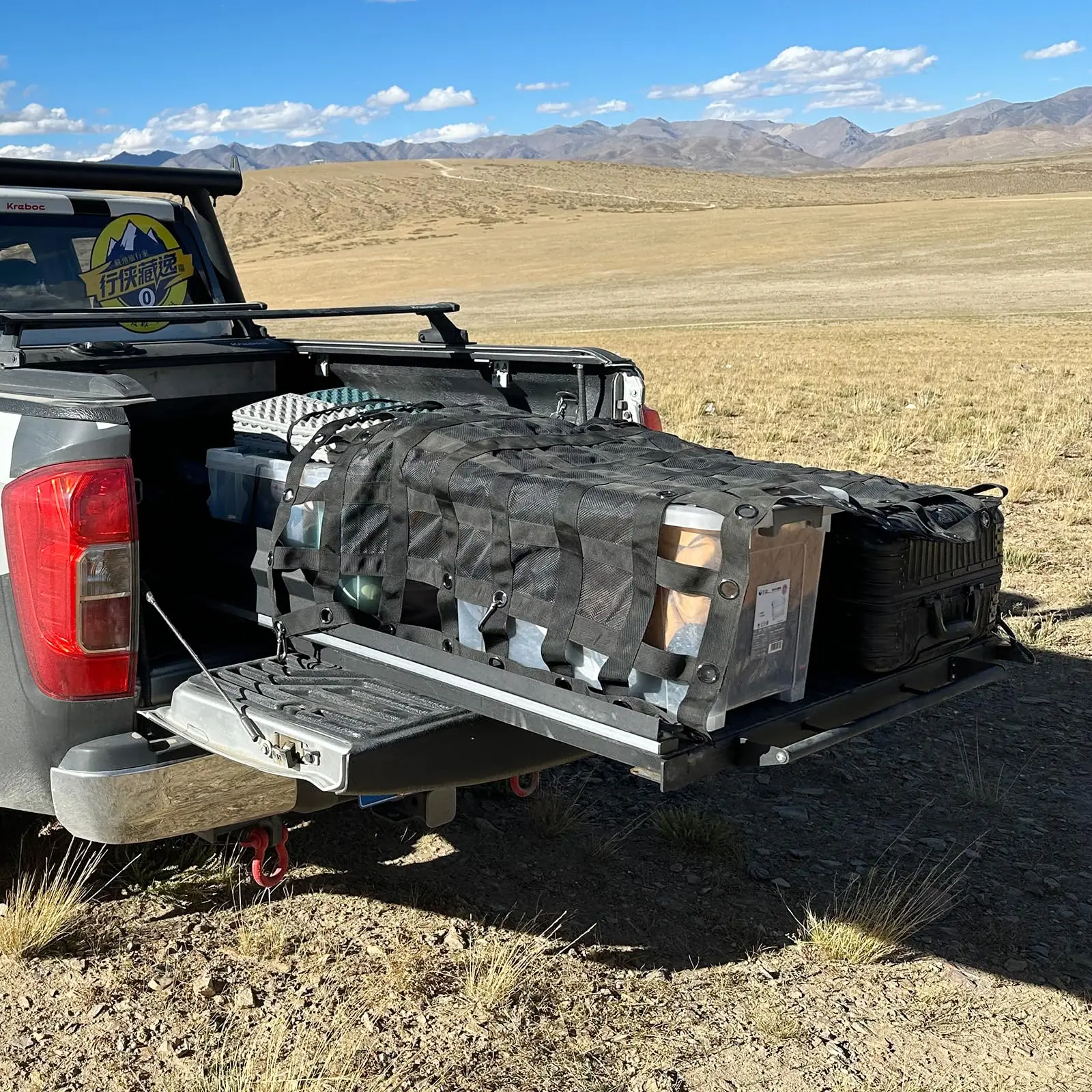 Kreboc Heavy Duty 51'X39' Pickup Drawers Slide Tray Cargo Pallet Truck Bed Slide Tray Ram 2018 Truck Sliding Bed For Sale