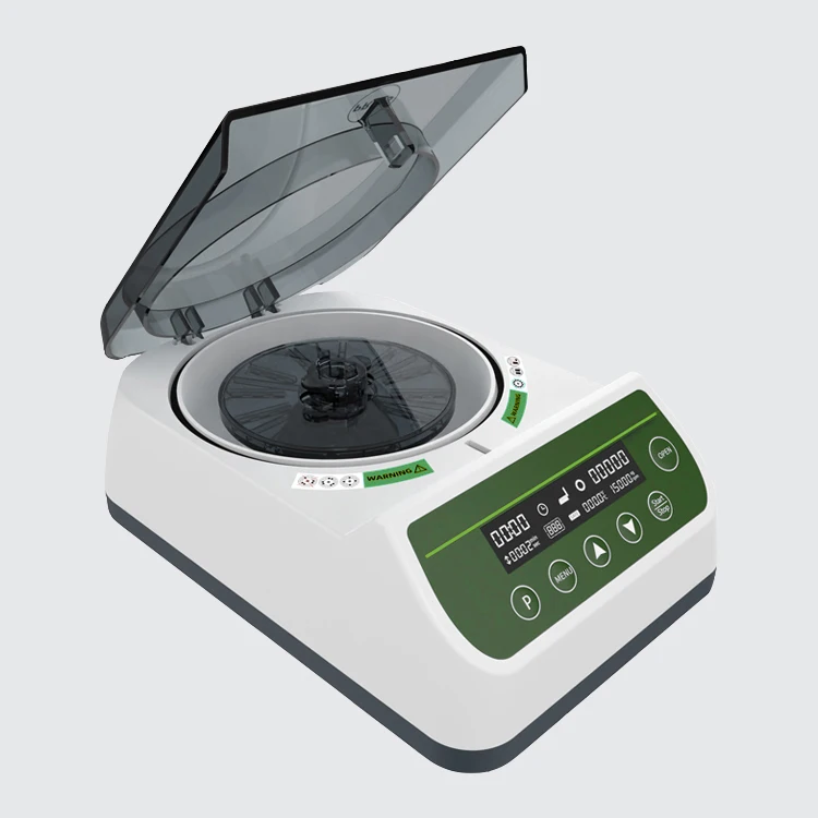 Lab Machine Easy Operation For Hematocrit Micro Centrifuge Tube PCR Strip High Speed Mini Centrifuge