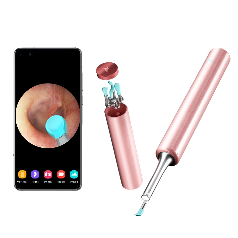 Bebird C3 Wireless ear otoscope cleaner mounted Camera for Android & iOS Smart phone